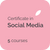 The Contented Certificate in Social Media Writing for business owners, freelance writers, marketing teams and communications professionals in the UK, USA, Canada, NZ, Australia